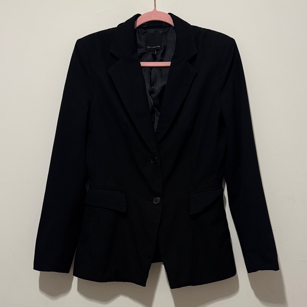 Express Elegant Black Suit Jacket